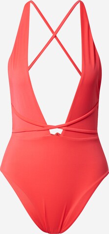 Hunkemöller Triangle Swimsuit 'Juicy' in Red: front