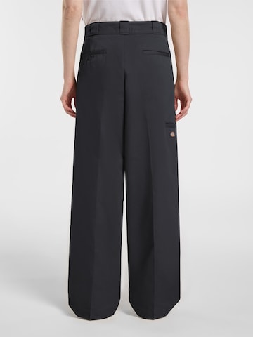 Wide Leg Pantalon à plis DICKIES en gris