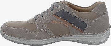 JOSEF SEIBEL Athletic Lace-Up Shoes 'Anvers' in Grey