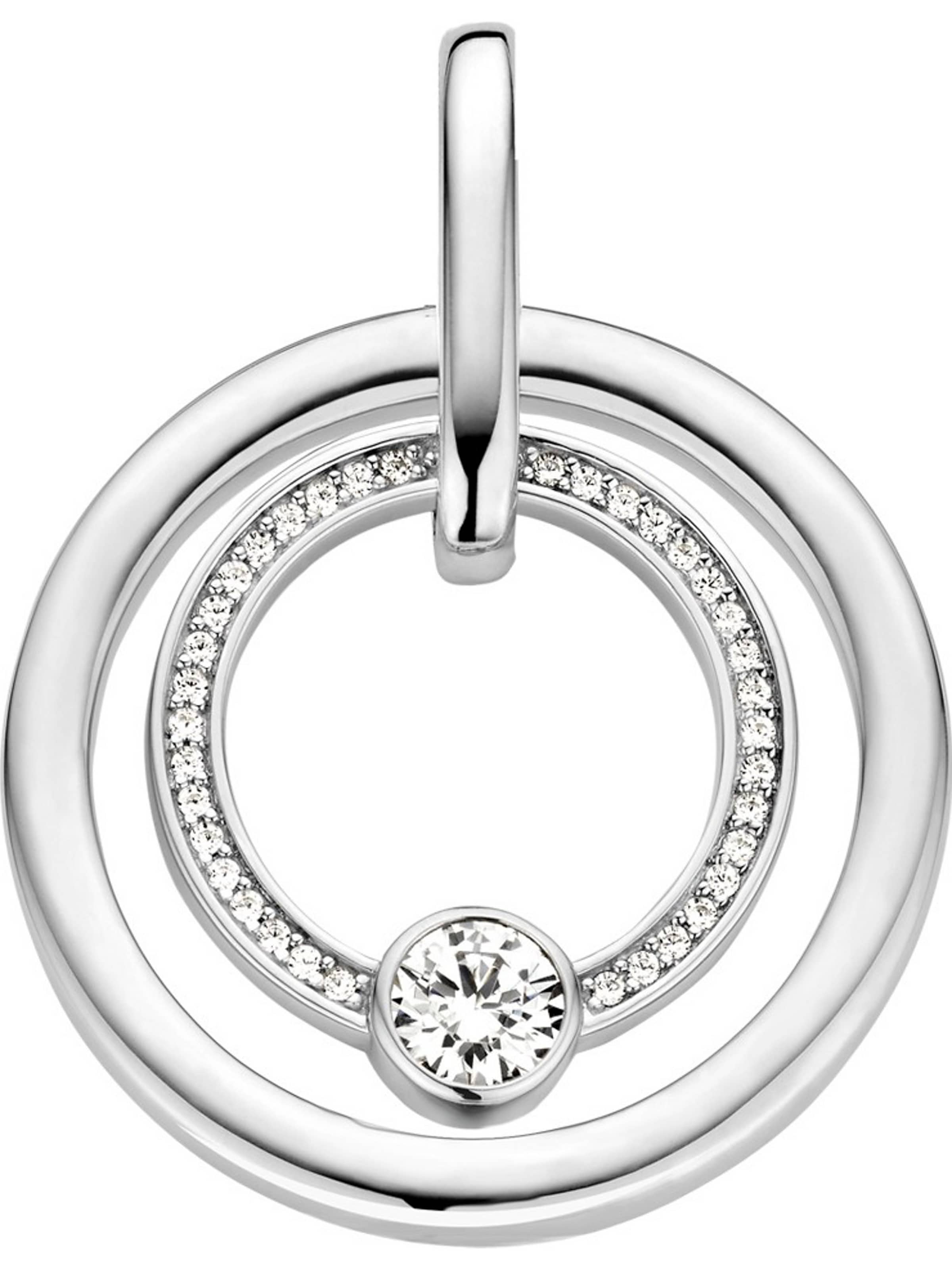 Ti Sento Milano Pendant in Silver: front