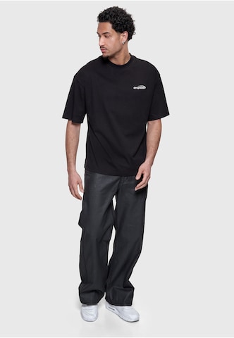 Dropsize T-Shirt in Schwarz