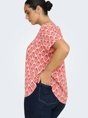 ONLY Carmakoma Блузка 'CARVICA' в Красный