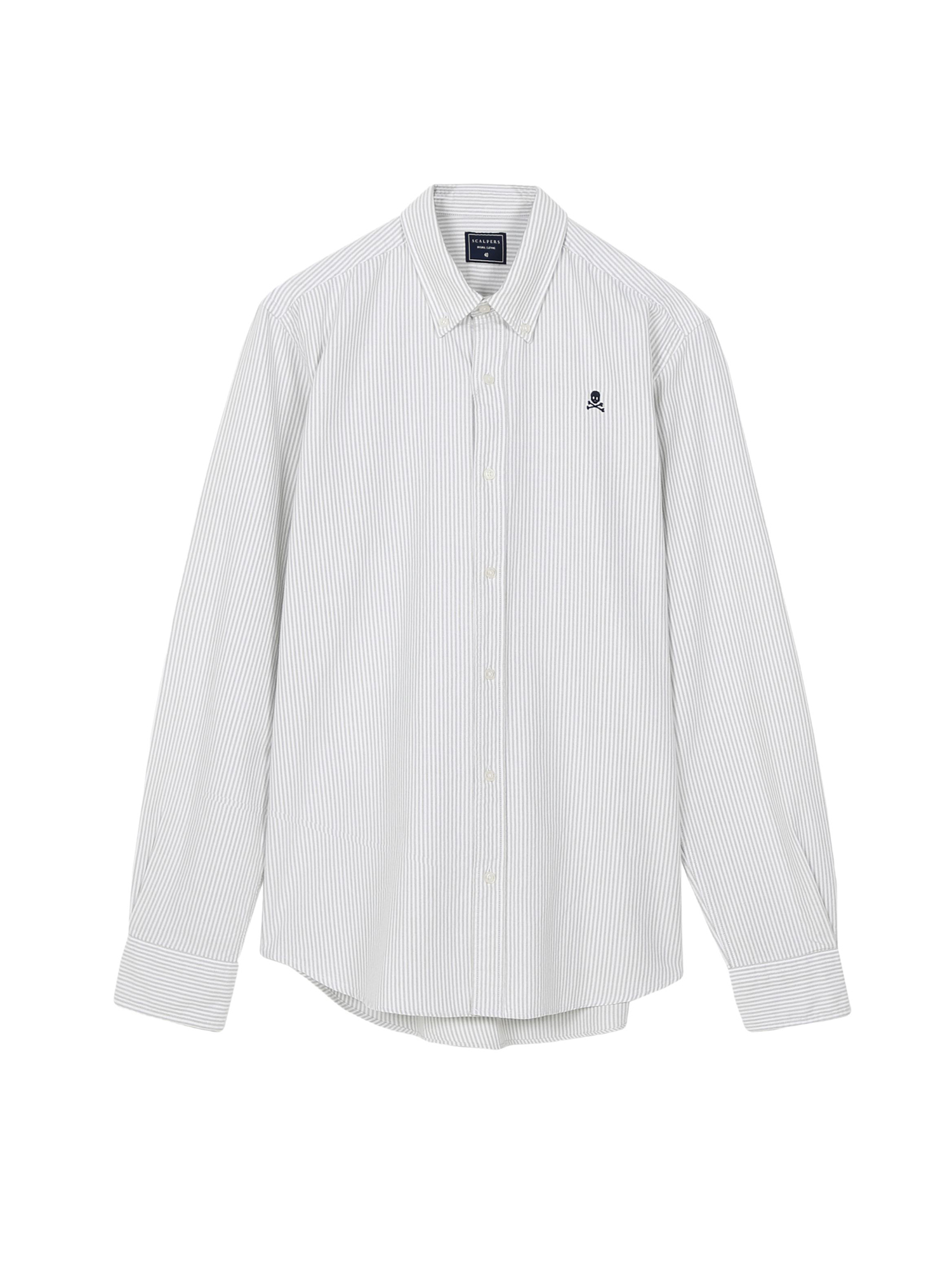 Odzież Koszule Scalpers Koszula w kolorze Białym 