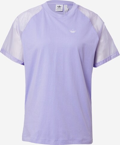 ADIDAS ORIGINALS T-shirt en violet clair / blanc, Vue avec produit
