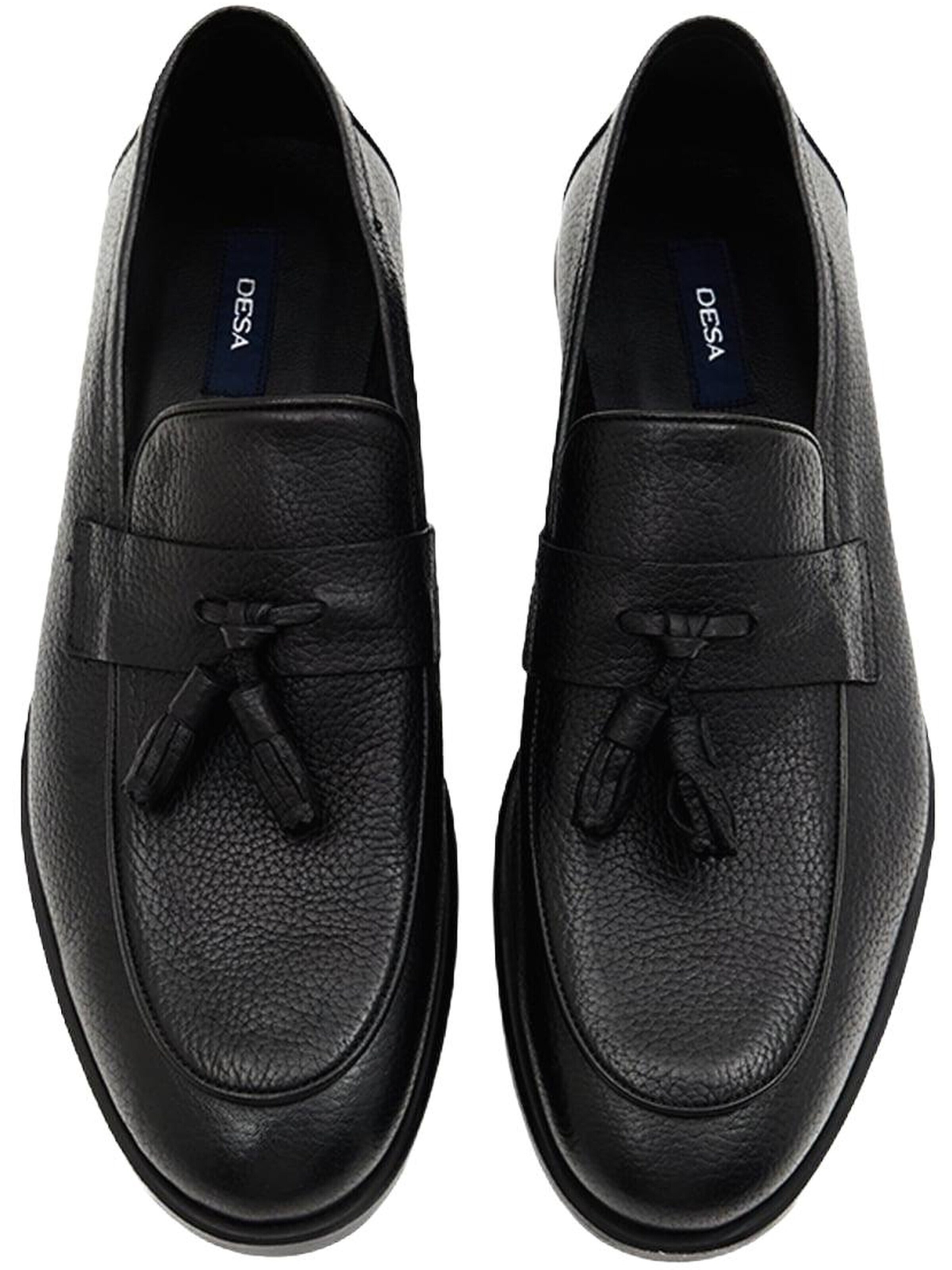 Mocassin 'Slipper' Desa en noir