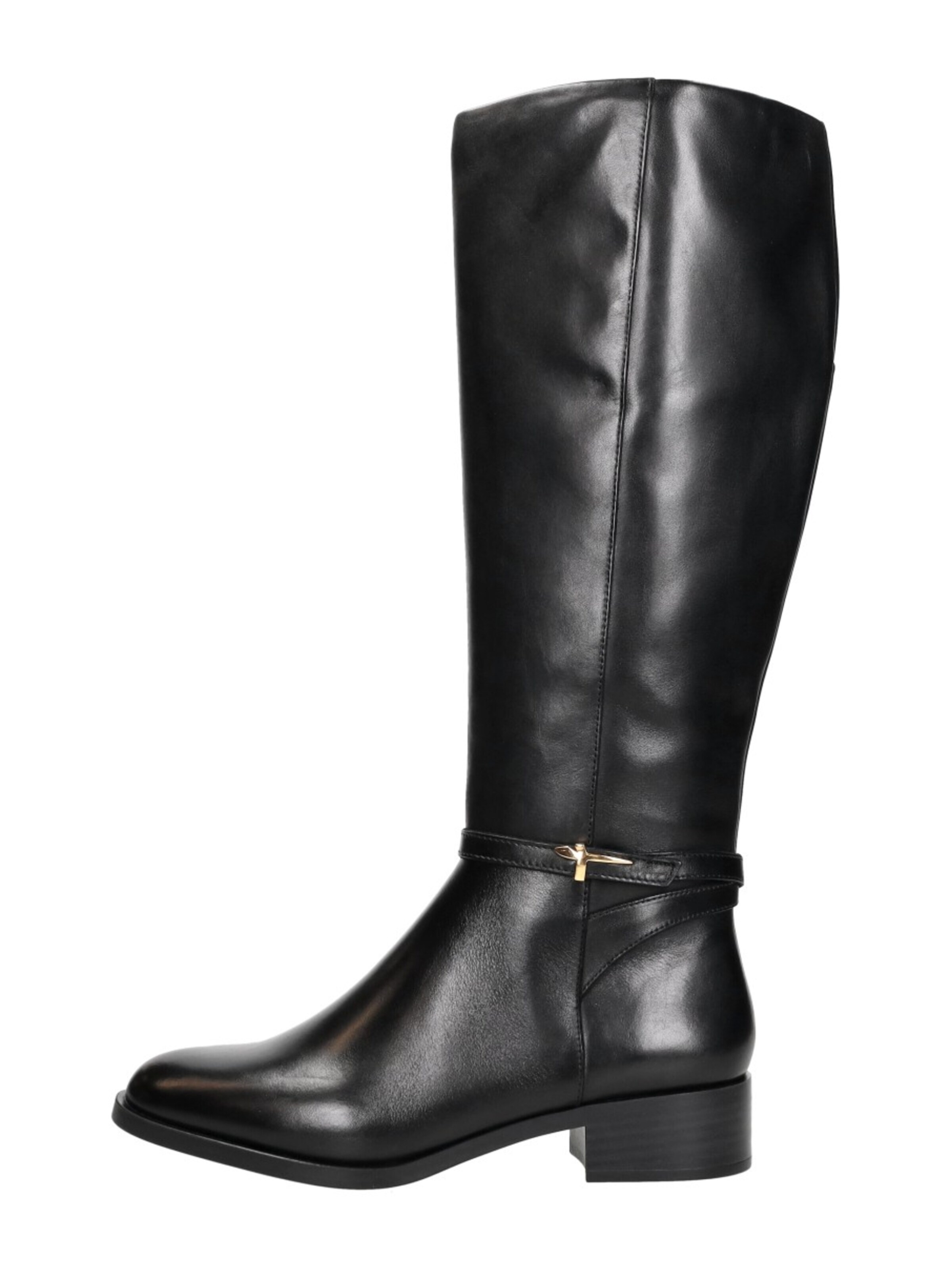 Boots 'Lange Laarzen' Tamaris en noir : devant