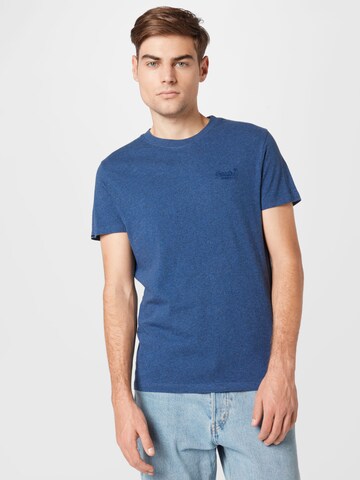 Superdry Shirt in Blauw: voorkant