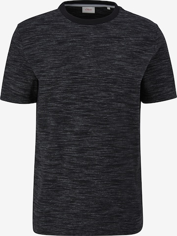 s.Oliver Shirt in Black: front