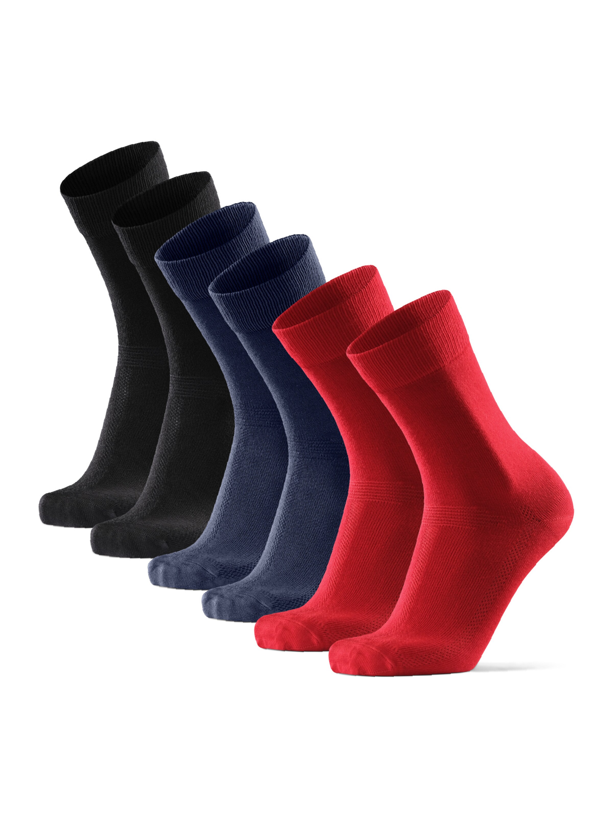 DANISH ENDURANCE Sports socks 'Bamboo Dress' in Blue: front