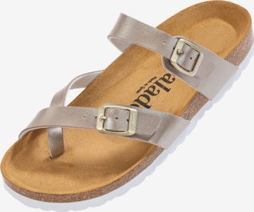 Palado Pantolette 'Cres' in Beige: Vorderseite