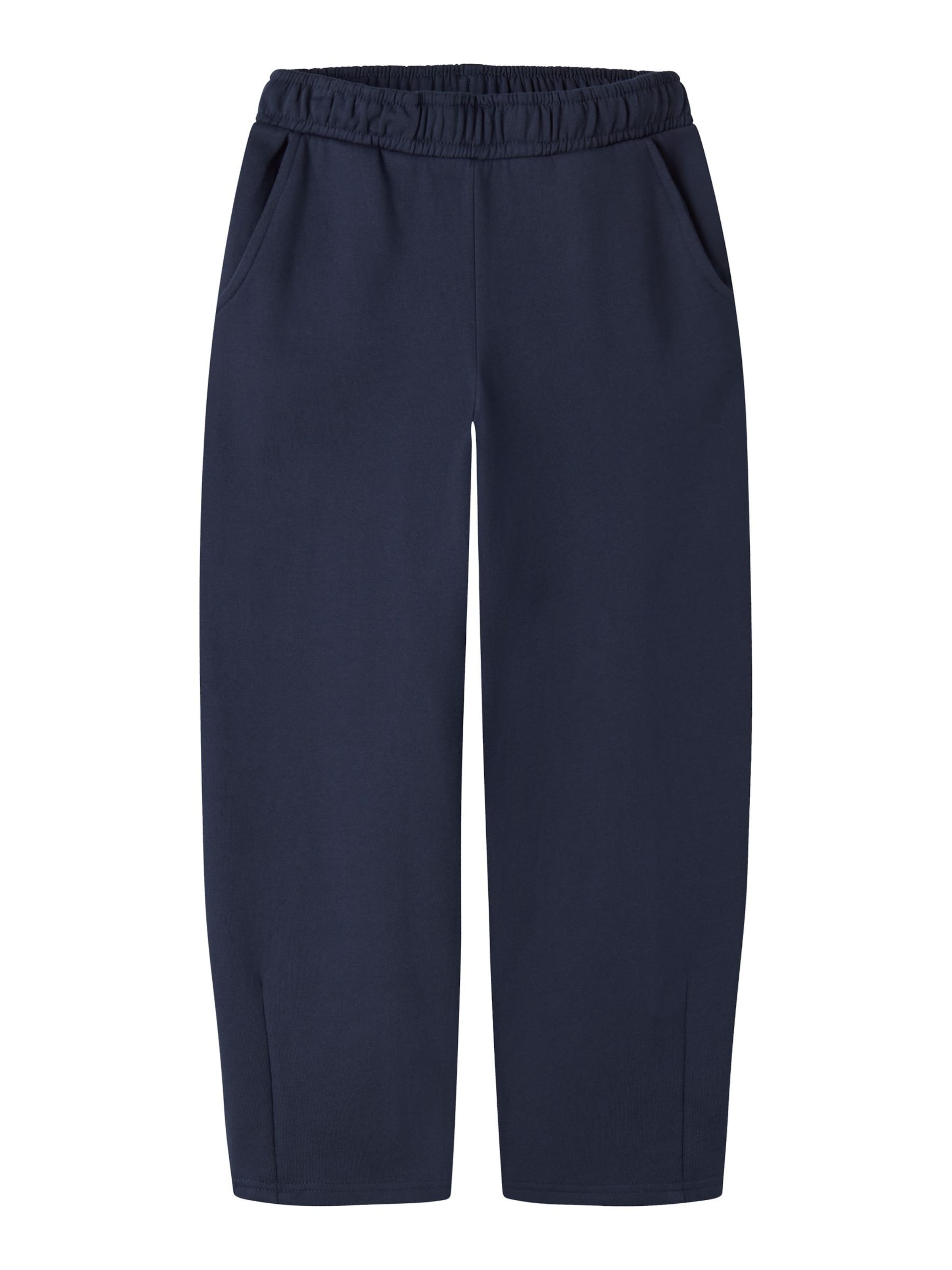 Barrel Pantalon LMTD en bleu : devant
