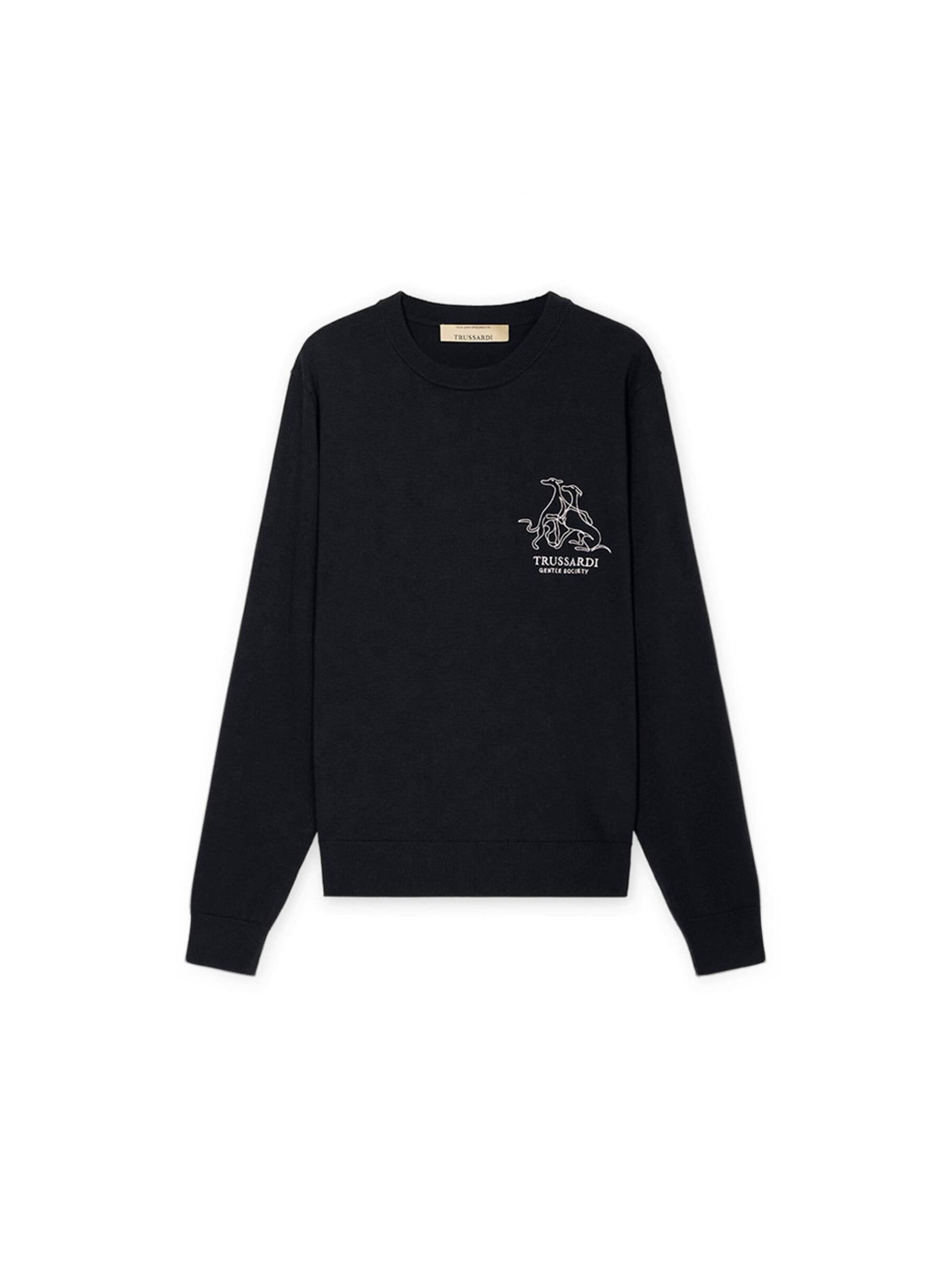 Pullover di Trussardi in blu: frontale