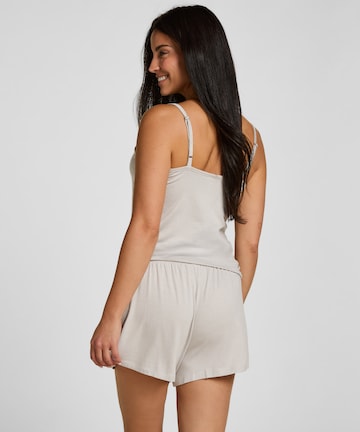 Hunkemöller Slaapshirt 'Cami' in Grijs
