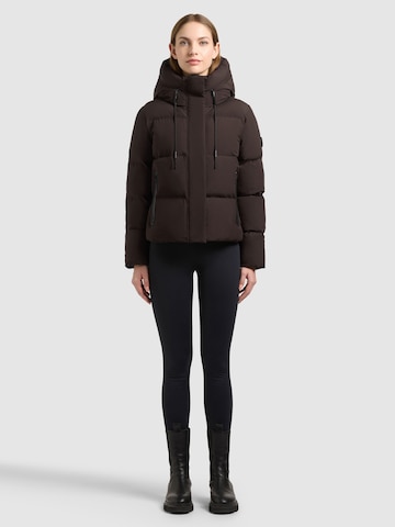 khujo Jacke 'Enits' in Braun