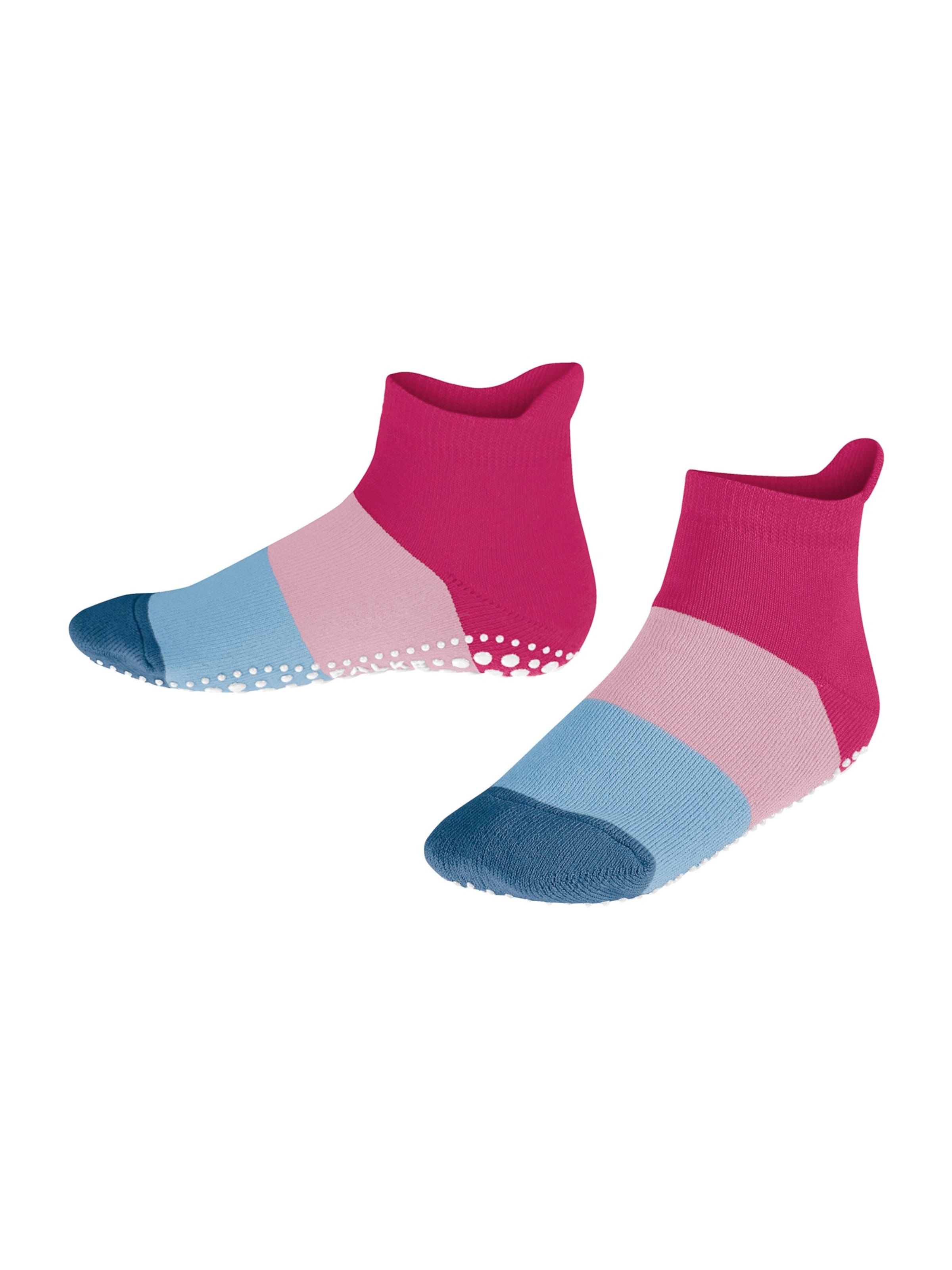 FALKE Colour Block in Pink: Vorderseite