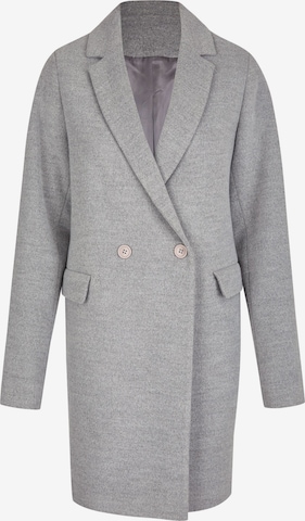 Vestino Between-Seasons Coat in Grey: front
