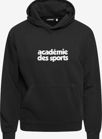 Daily Cotton Sweatshirt 'DCPERL' in Black: front