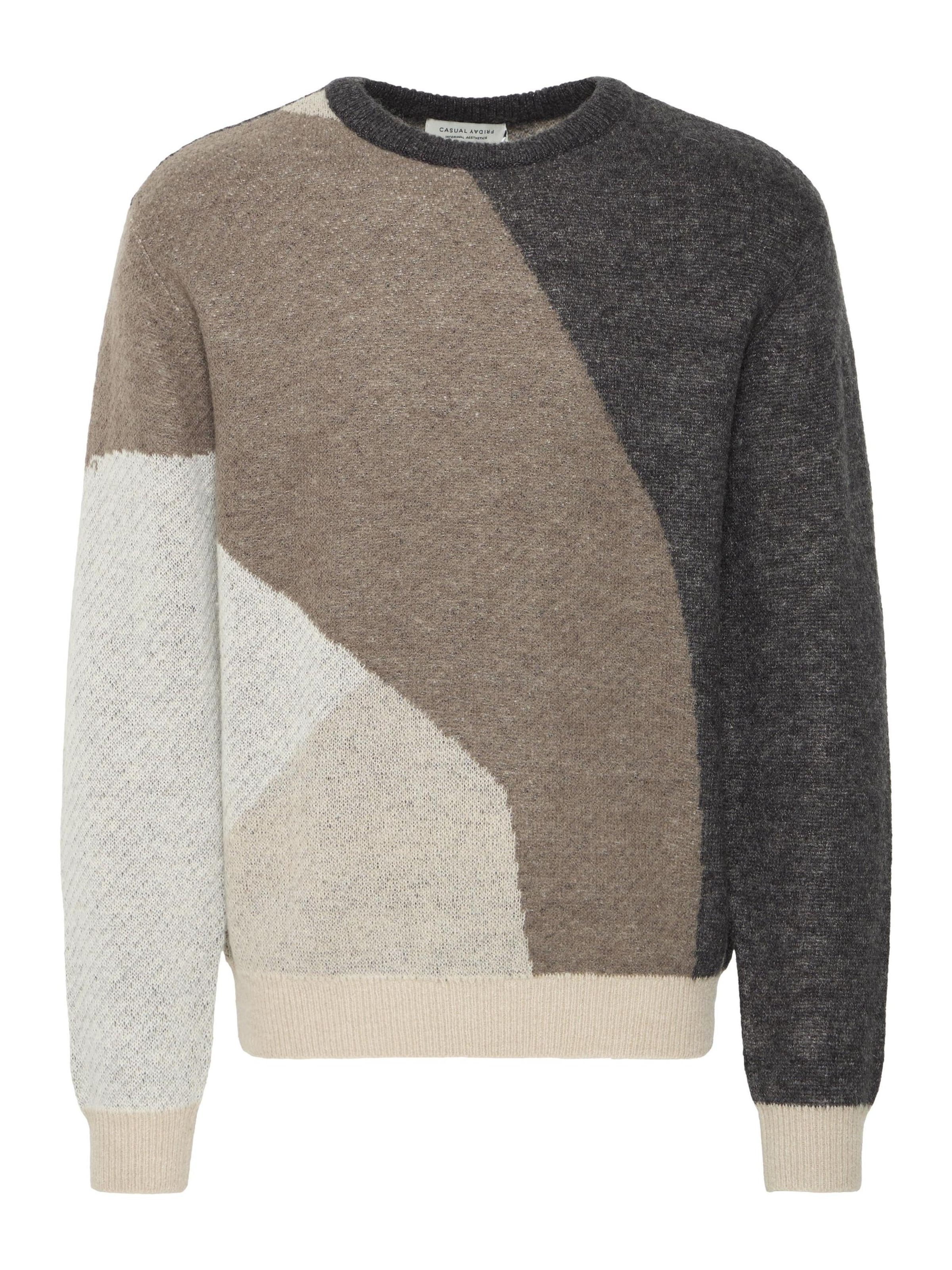 Pullover ' CFNOE ' di Casual Friday in grigio: frontale