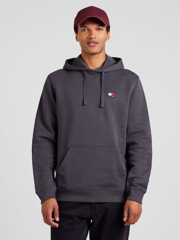pilka Tommy Jeans Megztinis be užsegimo: priekis