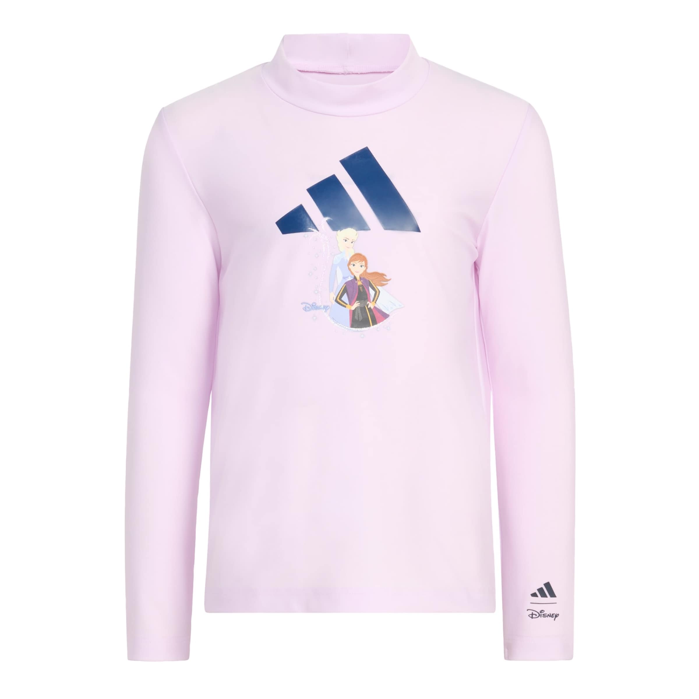 T-Shirt 'DISNEY DIE EISKÖNIGIN RASHGUARD ' ADIDAS SPORTSWEAR en violet : devant