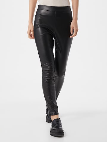 Rich & Royal Skinny Leggings 'Leggings' in Black: front