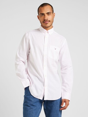 GANT Regular Fit Hemd in Pink: Vorderseite