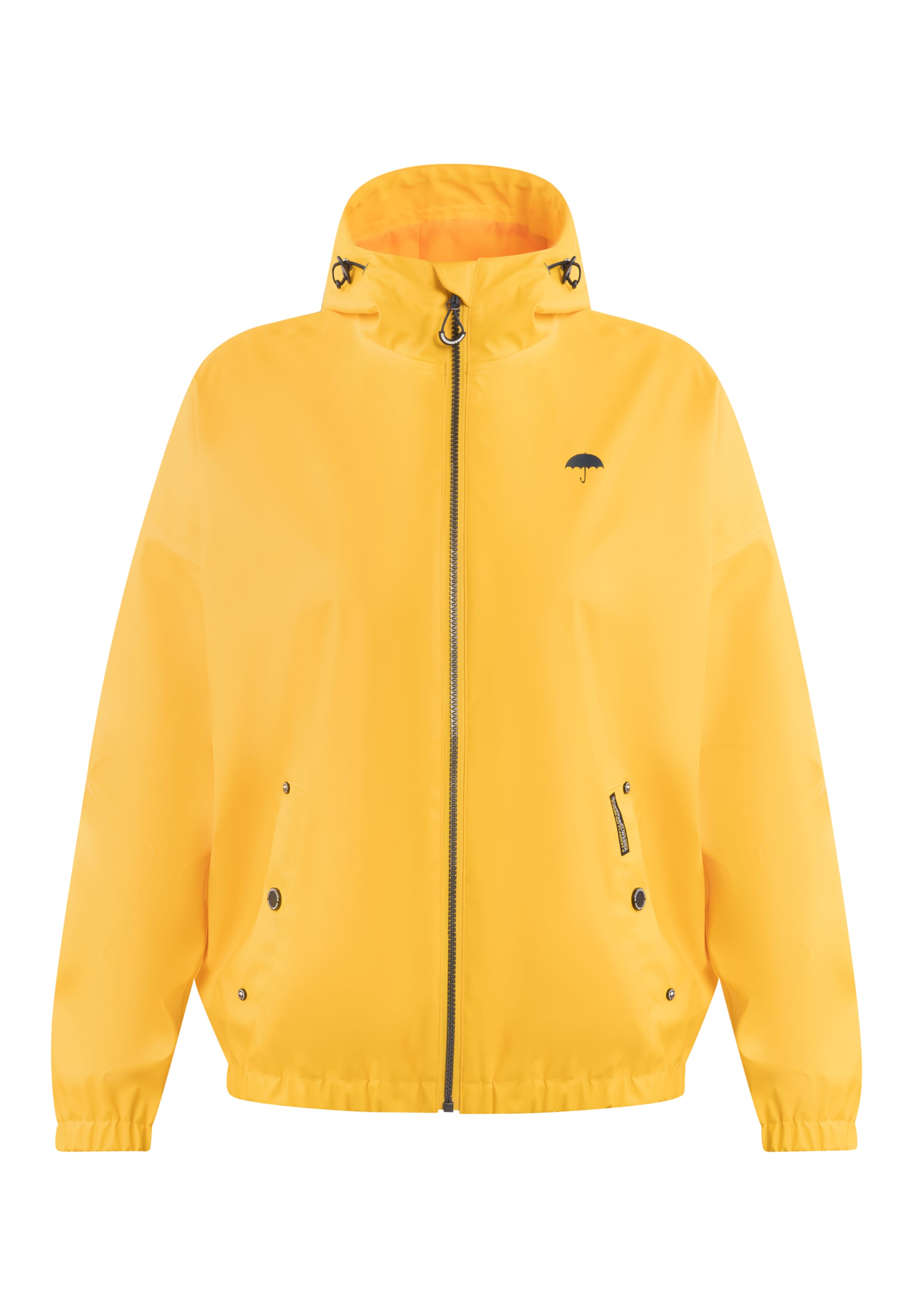 Schmuddelwedda Φθινοπωρινό και ανοιξιάτικο μπουφάν σε κίτρινο: μπροστά