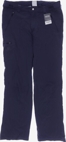SALOMON Pants in 38 in Blue: front