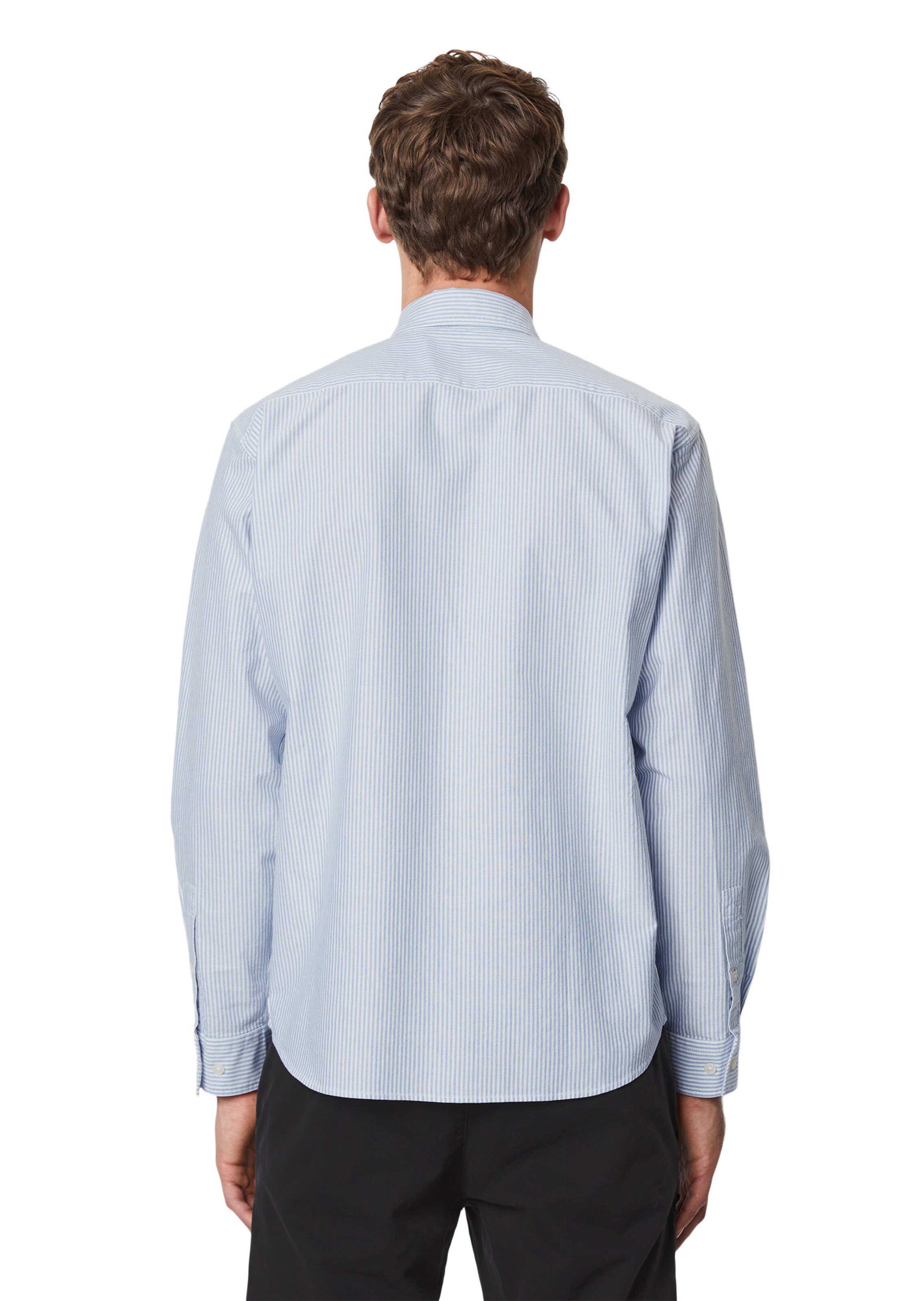 Marc O'Polo Regular fit Button Up Shirt in Blue