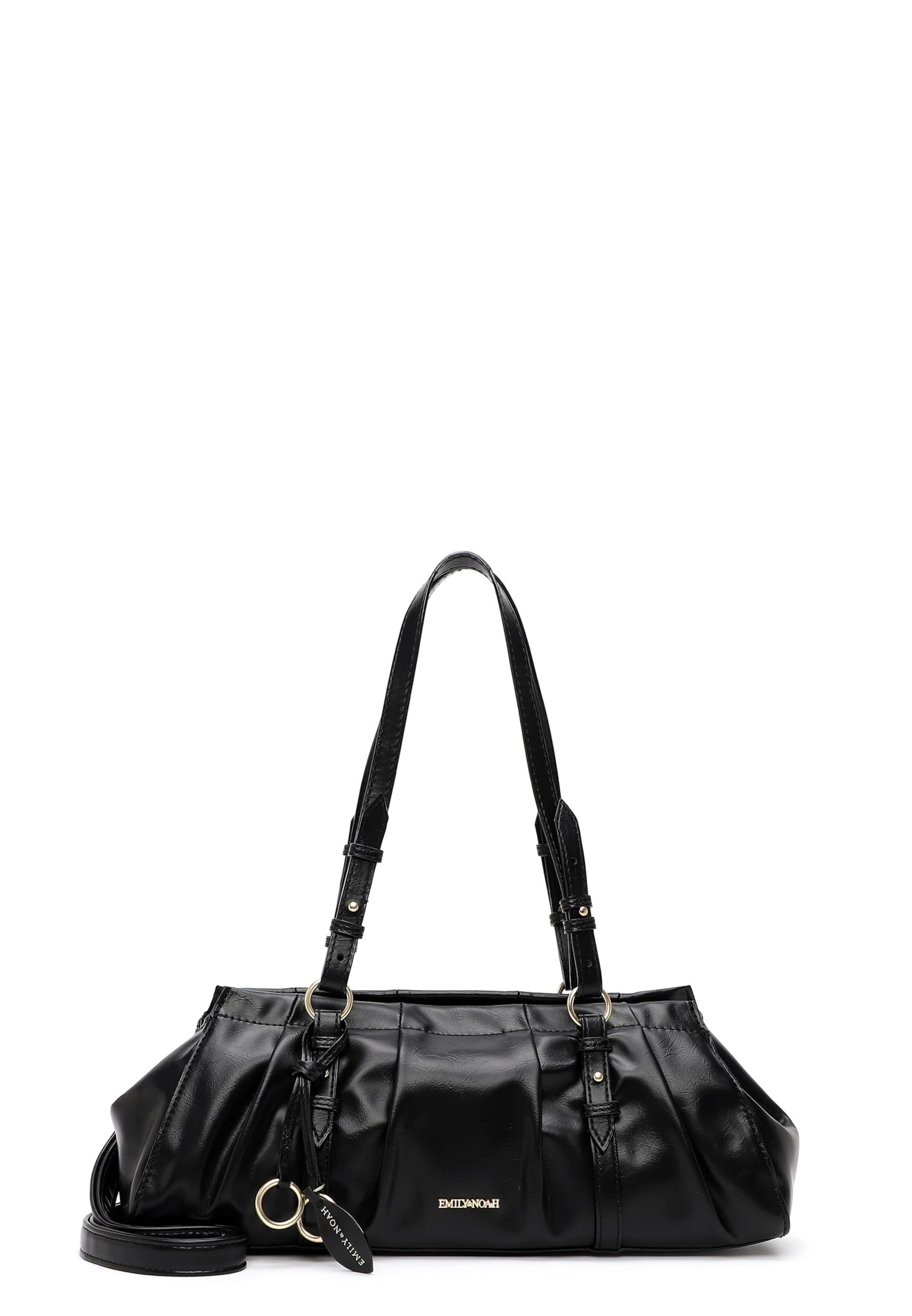 Emily & Noah Shopper ' Lee ' in Black: front