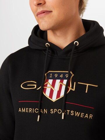 Coupe regular Sweat-shirt GANT en noir