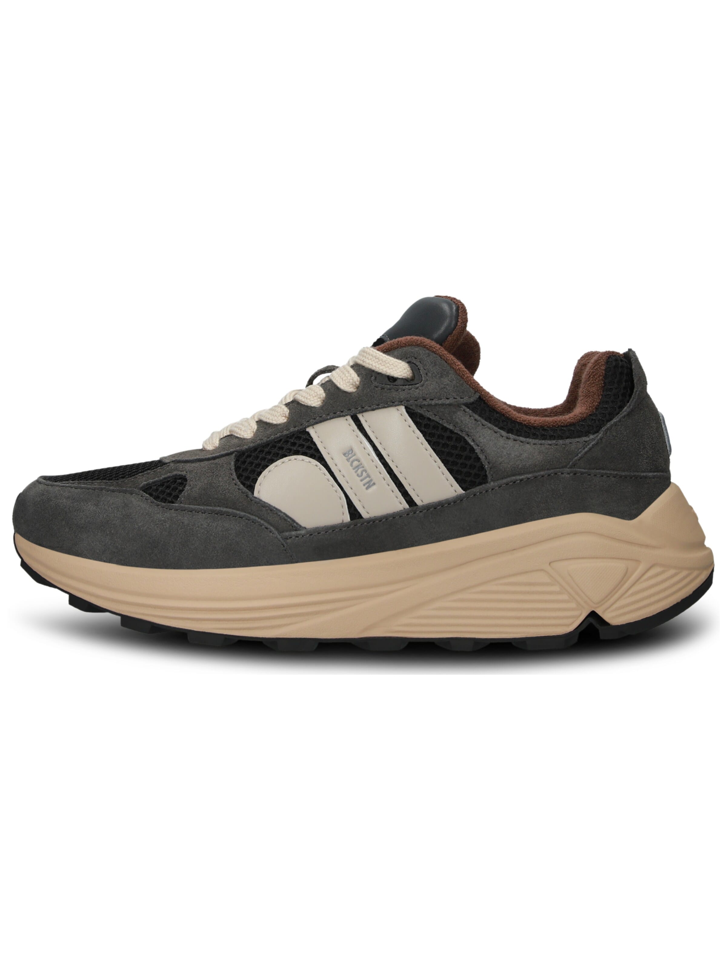 BLACKSTONE Sneakers laag 'V-RILEY' in Grijs