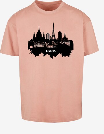 T-Shirt F4NT4STIC en rose : devant