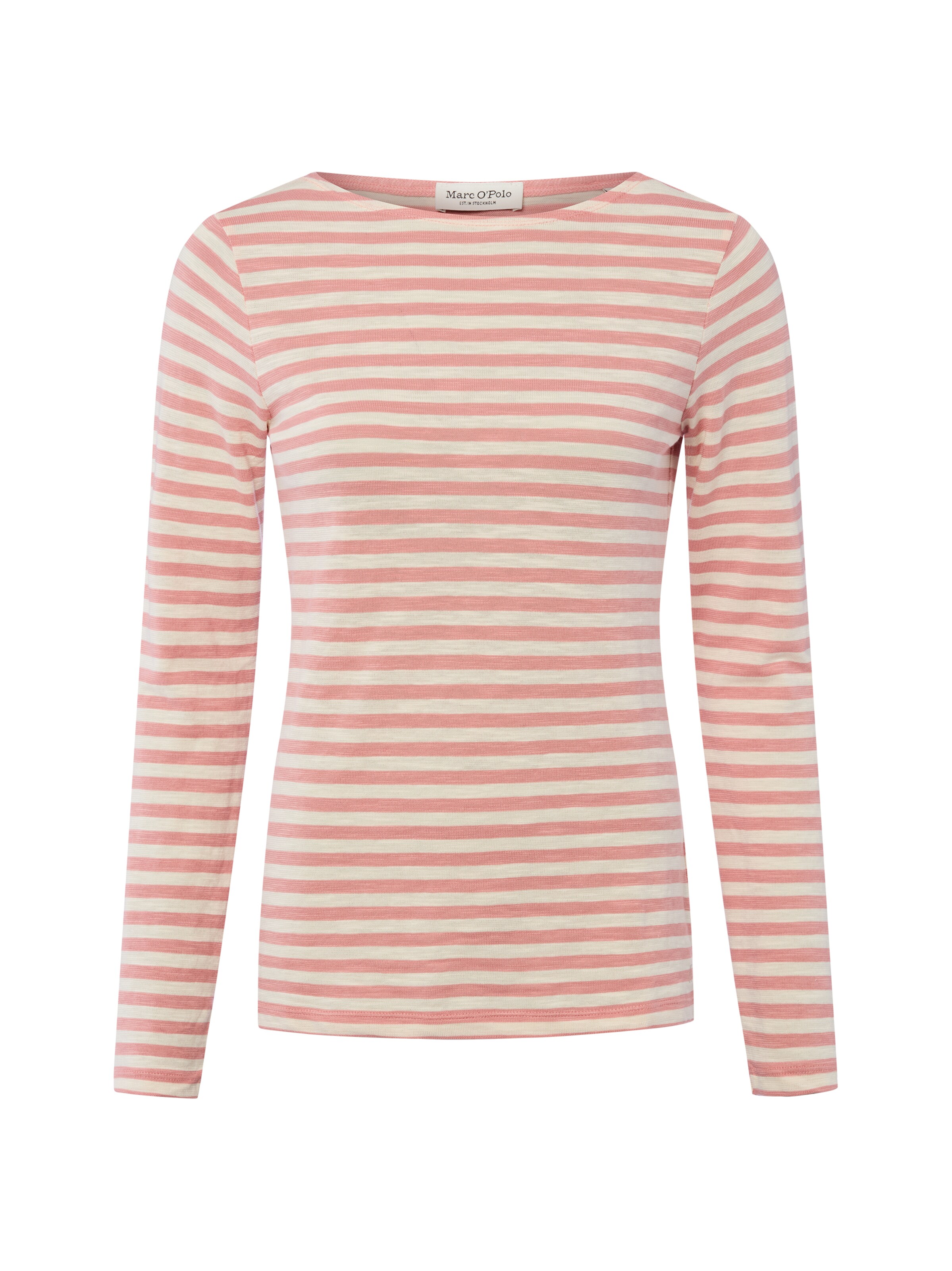 T-shirt Marc O'Polo en beige : devant