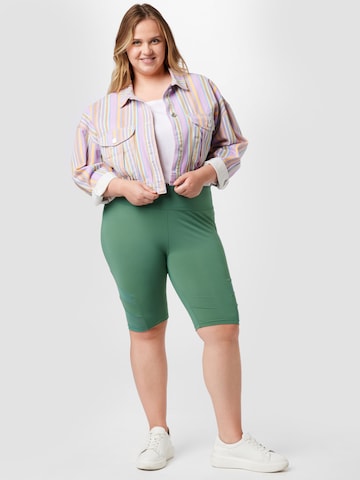 Urban Classics Skinny Leggings in Green