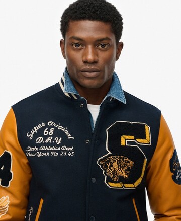 Superdry Tussenjas in Blauw
