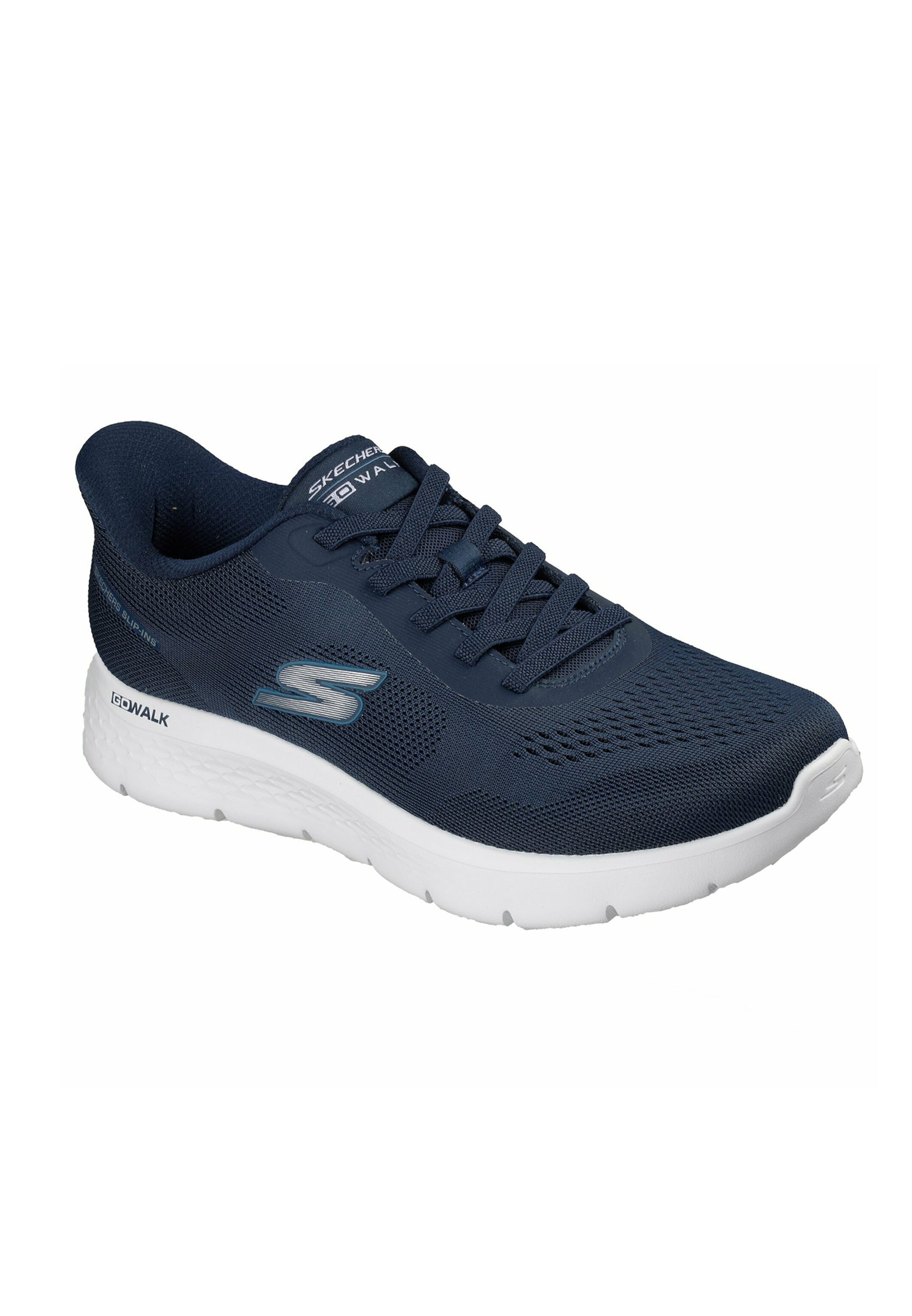 SKECHERS Низкие кроссовки в Синий: спереди