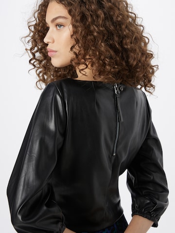 GUESS - Blusa 'MARGOT' em preto