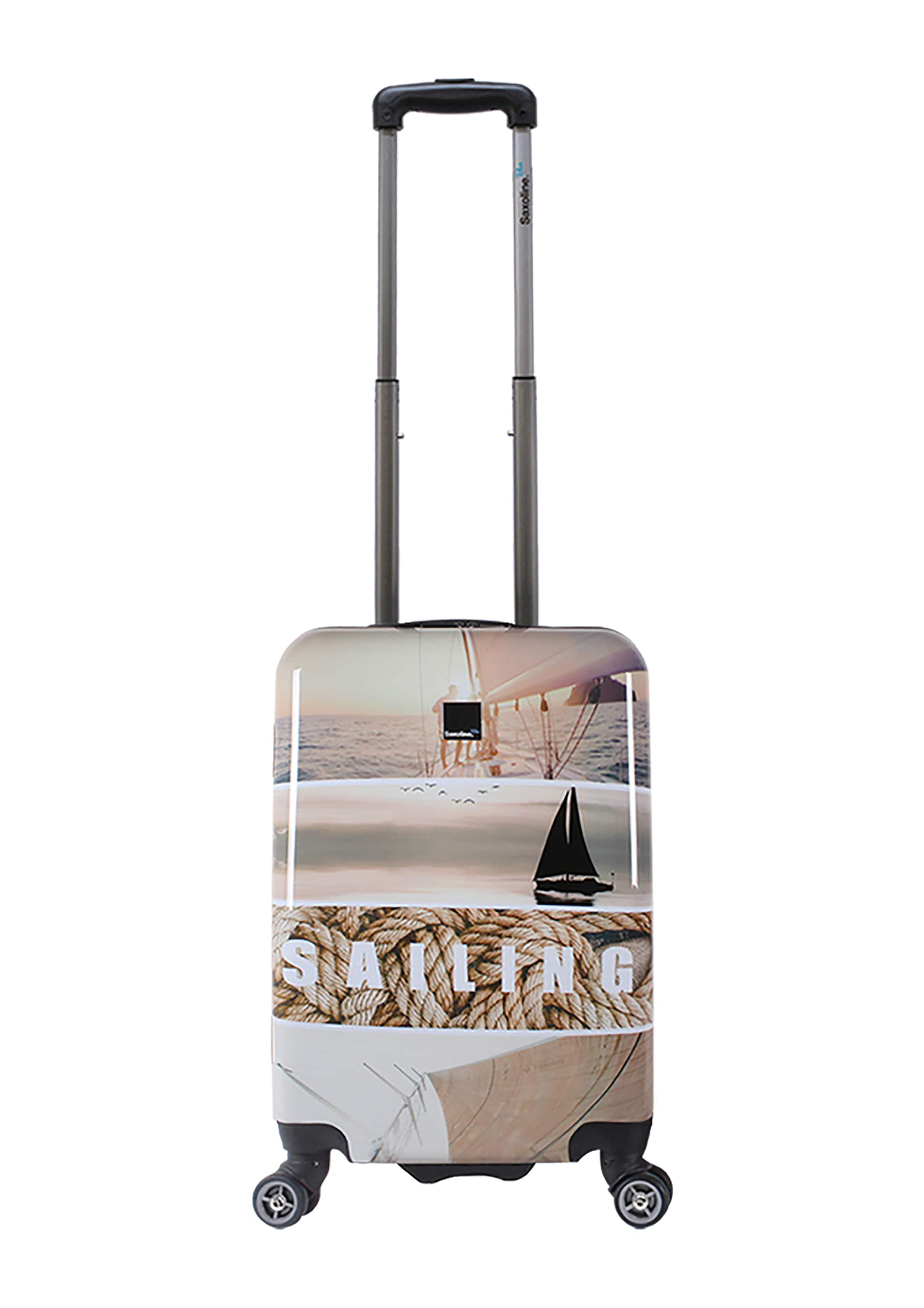 Saxoline Blue Reisegepäck 'Blue Sailing' in Mischfarben: Vorderseite