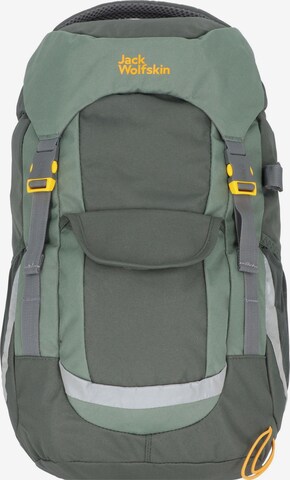 JACK WOLFSKIN Sports Backpack 'Explorer 20' in Green: front