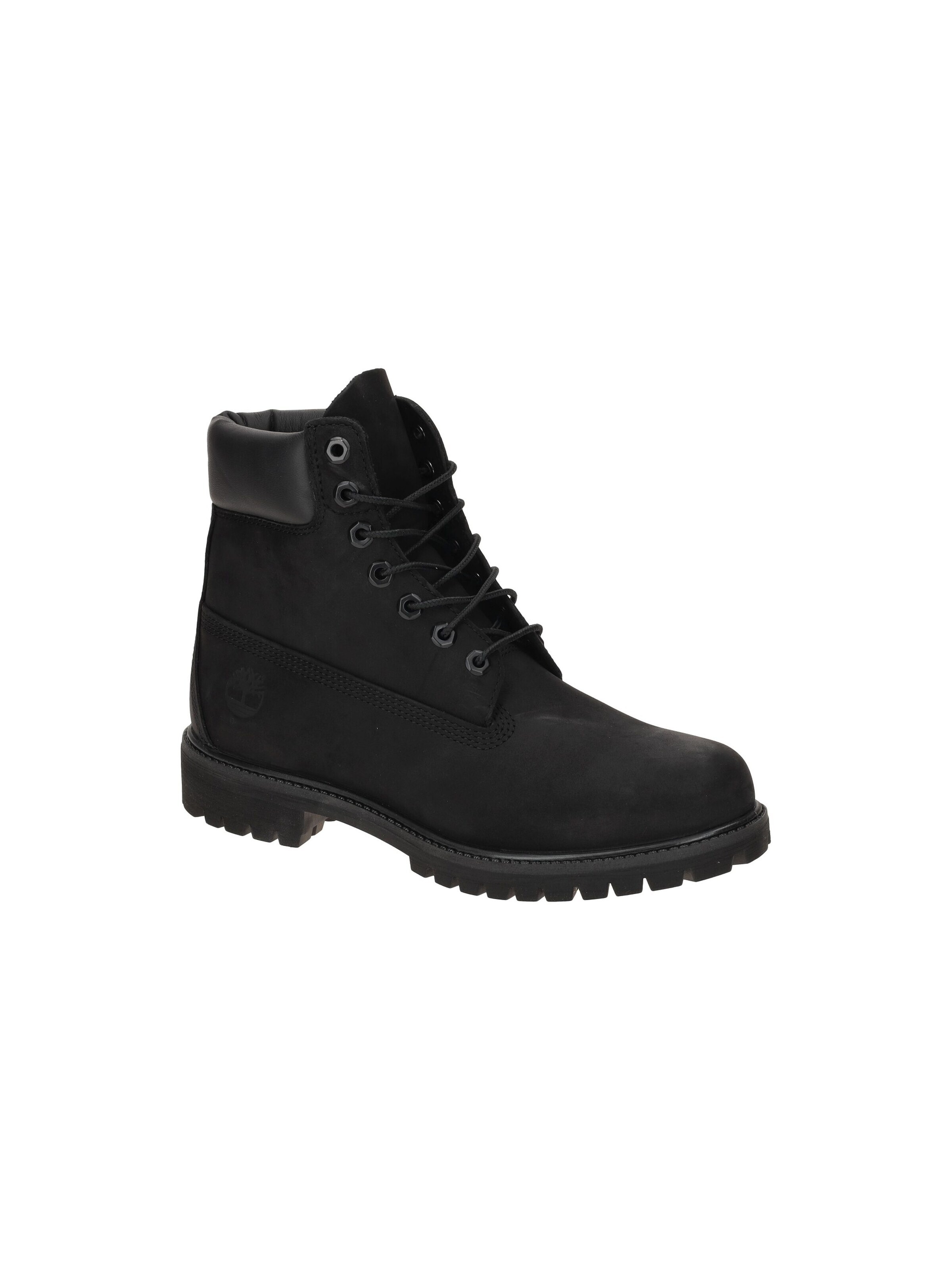 TIMBERLAND Lace-Up Boots '110073' in Black: front