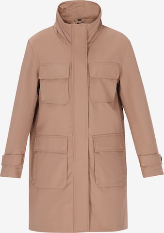 DreiMaster Klassik Between-seasons coat 'Classic' in Beige: front
