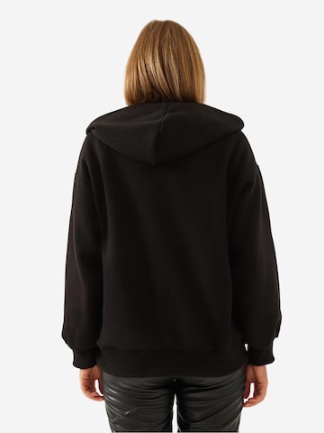 Bianco Lucci Sweatshirt in Zwart