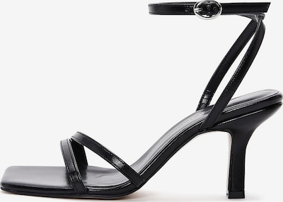Derimod High Heel Sandals ' Imitation Leather High Heel Sandals ' in schwarz, Produktansicht