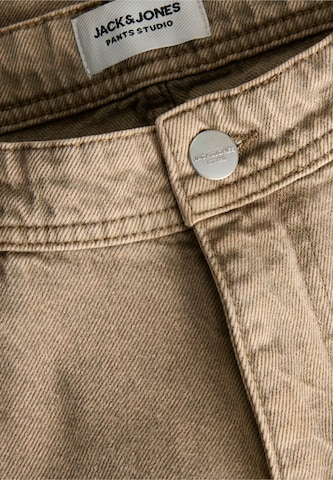 JACK & JONES Baggy Παντελόνι 'JPSTALEX ANTONIO' σε καφέ