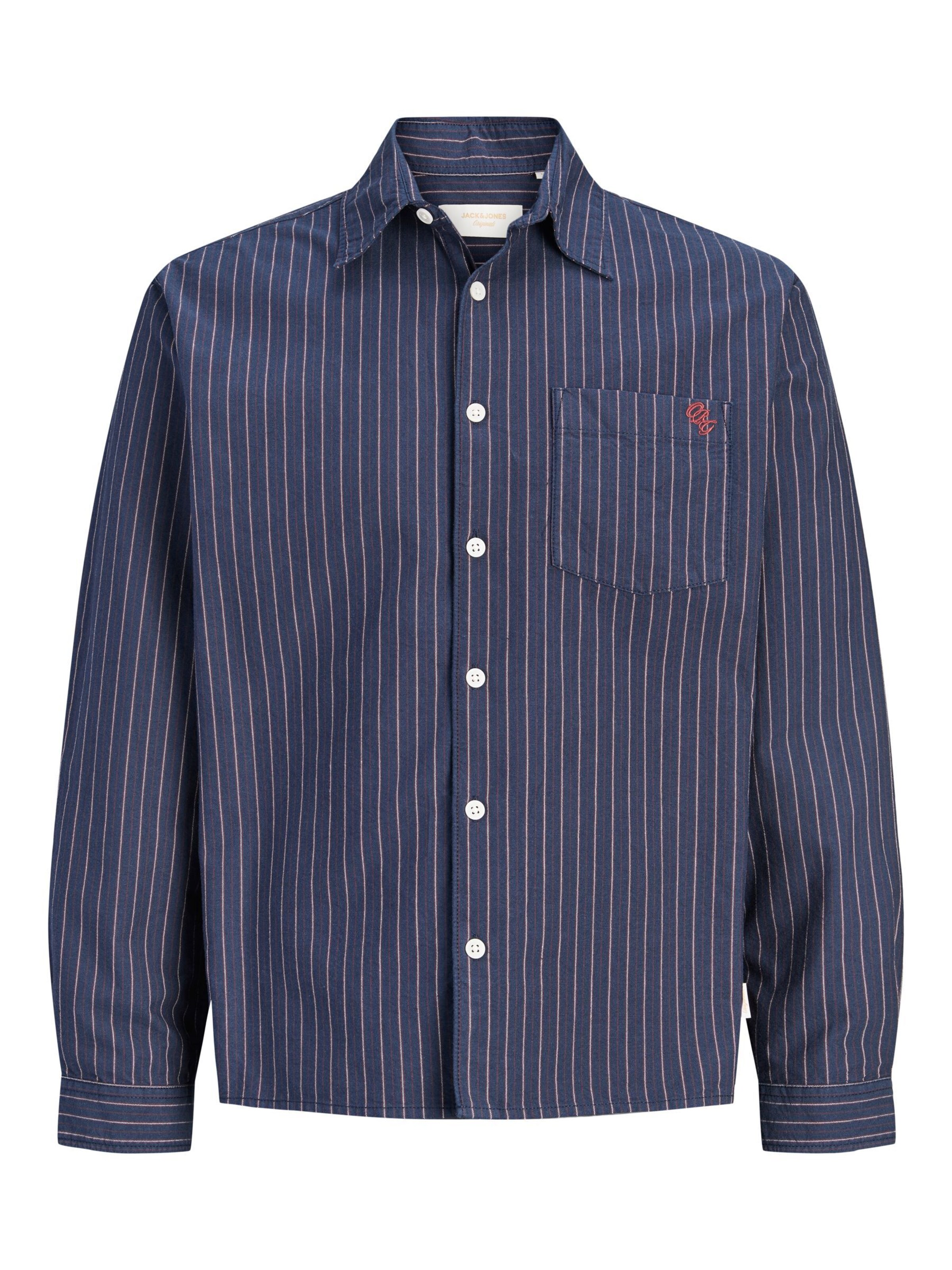JACK & JONES Chemise business 'JORFrederiksberg' en 41-42 en bleu, Vue avec produit