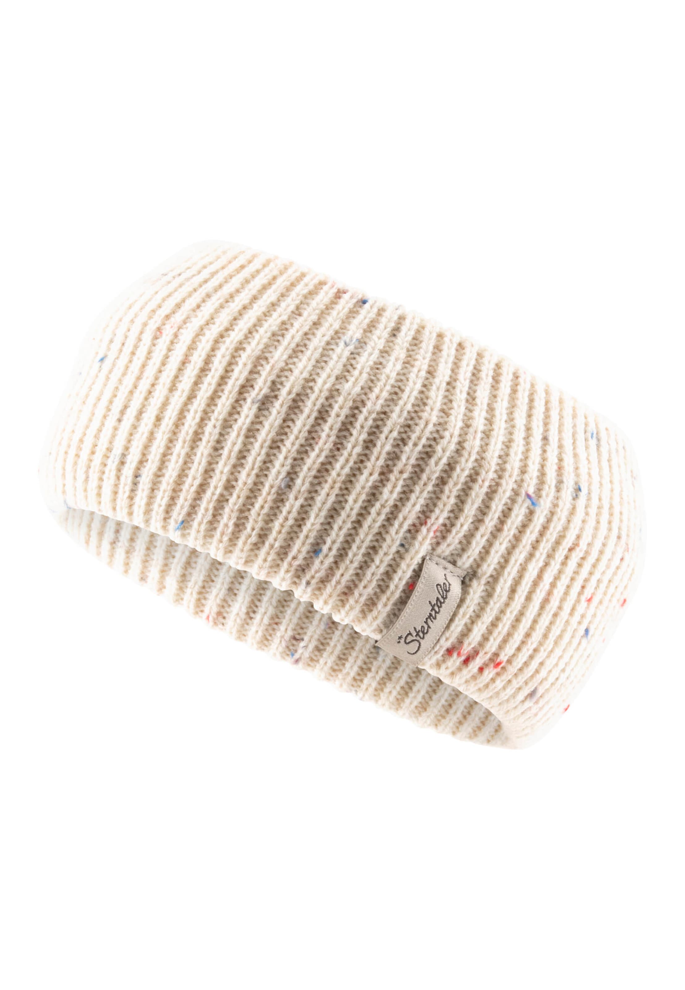 STERNTALER Stirnband 'Sprenkel' in Beige: Vorderseite