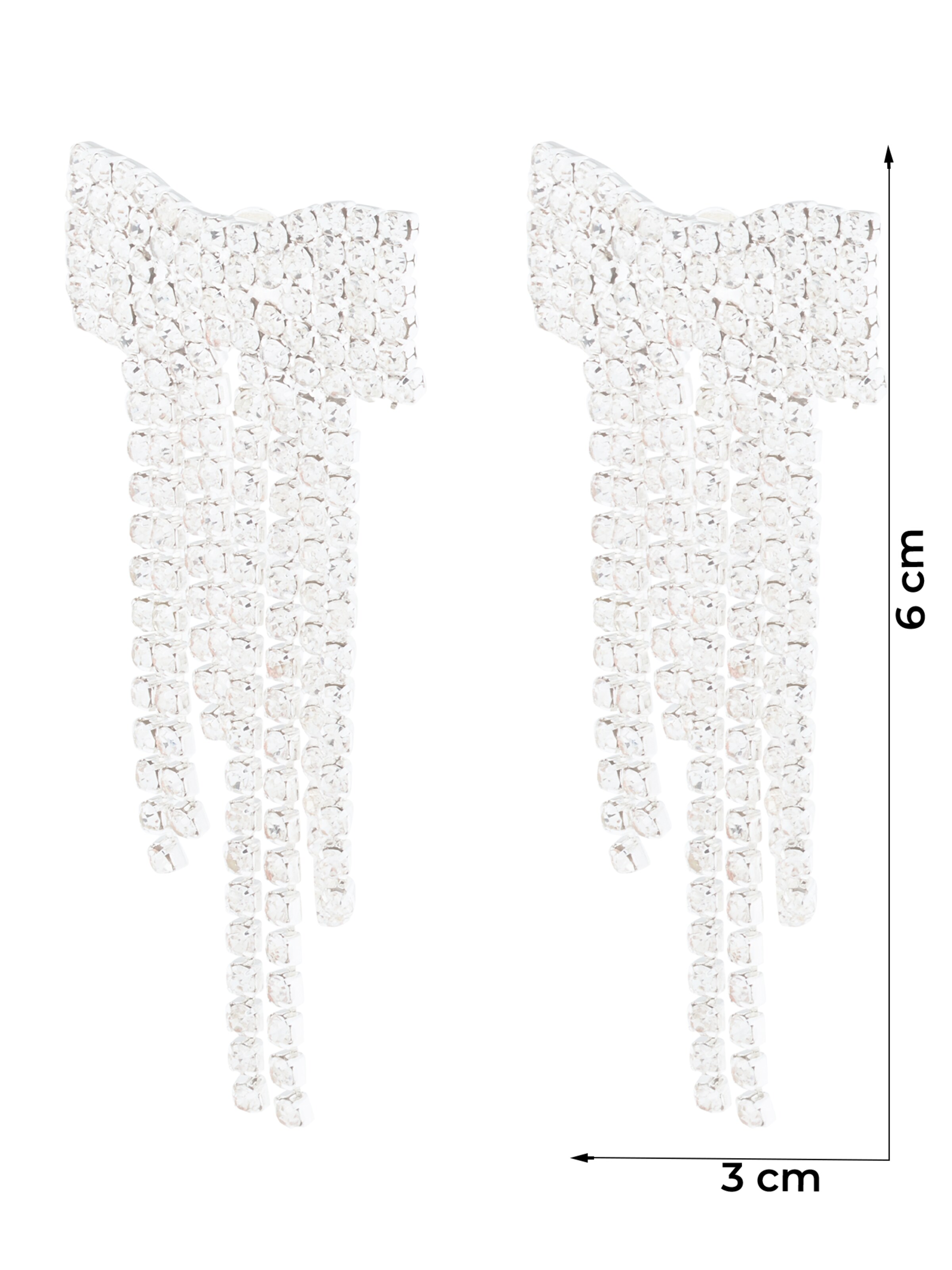 Boucles d'oreilles 'KCE-99298' ABOUT YOU en argent