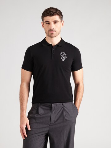 Karl Lagerfeld Tričko - Čierna: predná strana