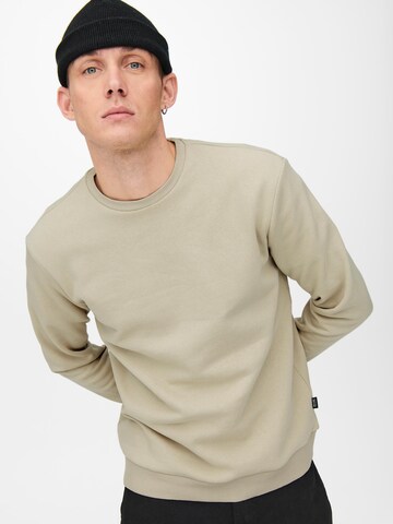 Only & Sons Regular fit Sweatshirt 'Ceres' in Grijs